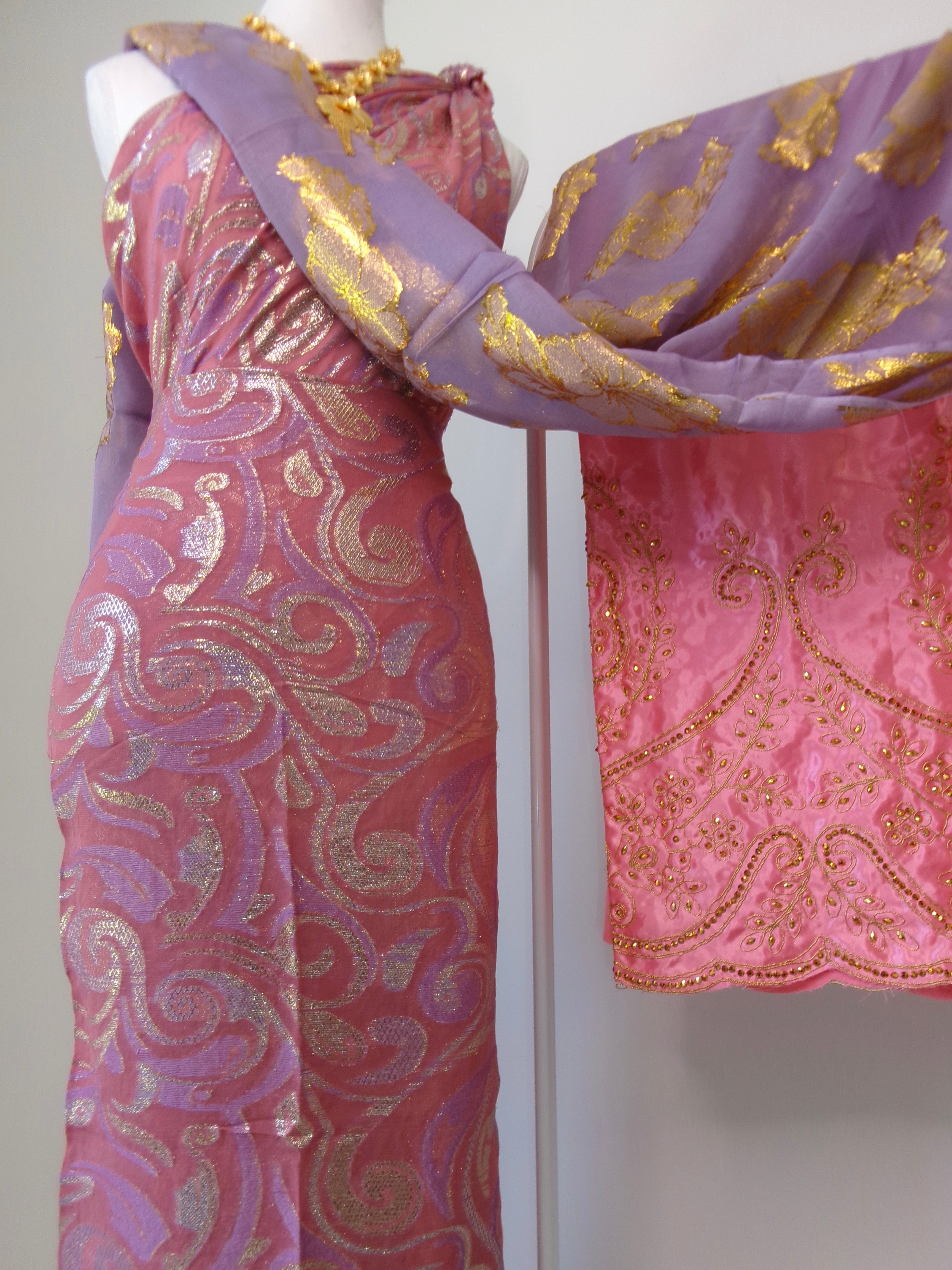 Viscose Chiffon - Pink/Purple