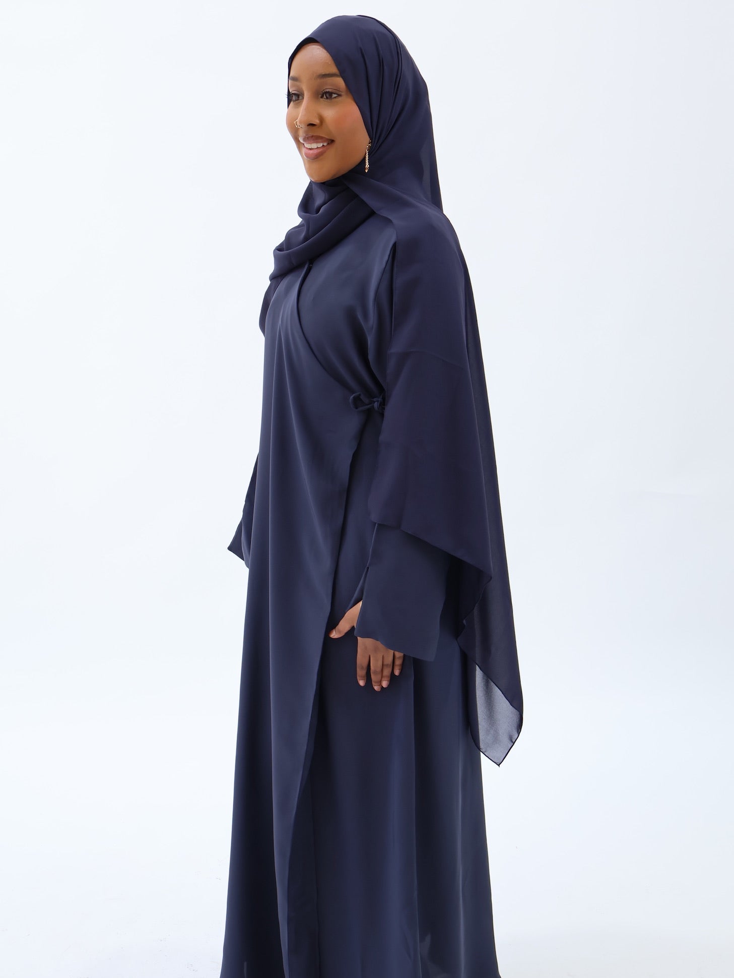 Classic Abaya - Navy
