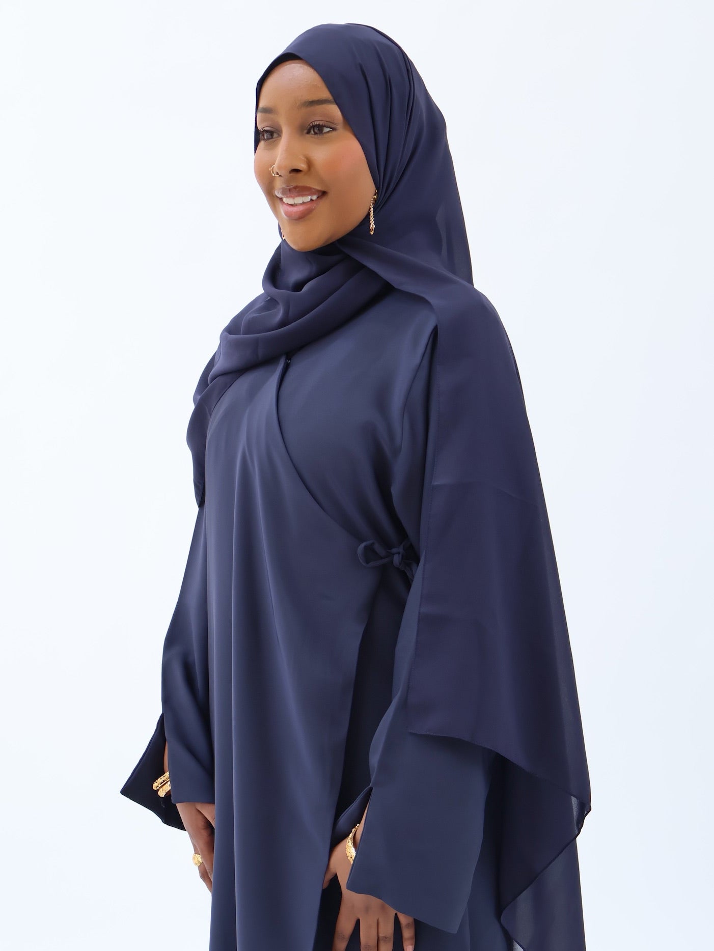 Classic Abaya - Navy