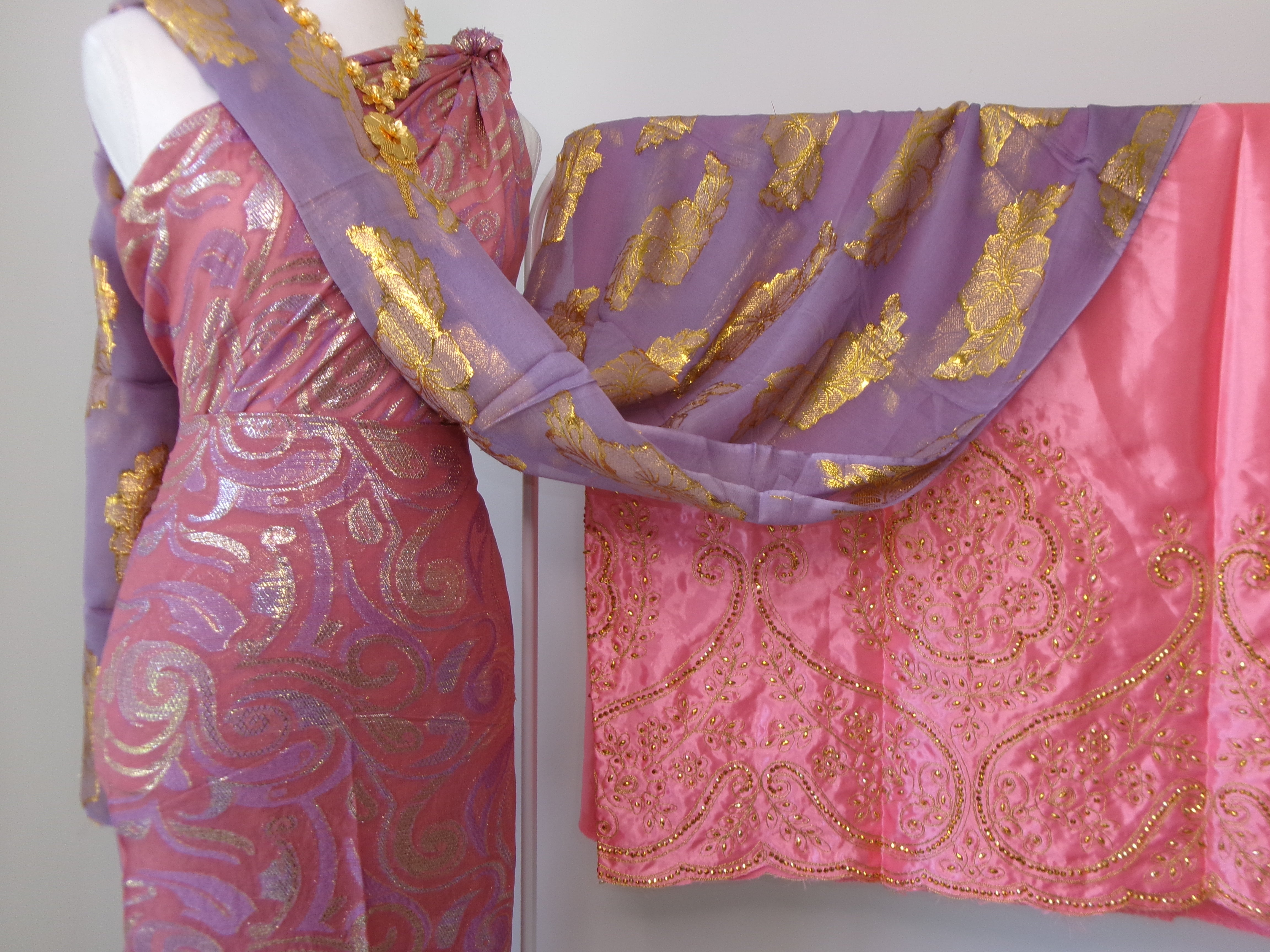 Viscose Chiffon - Pink/Purple