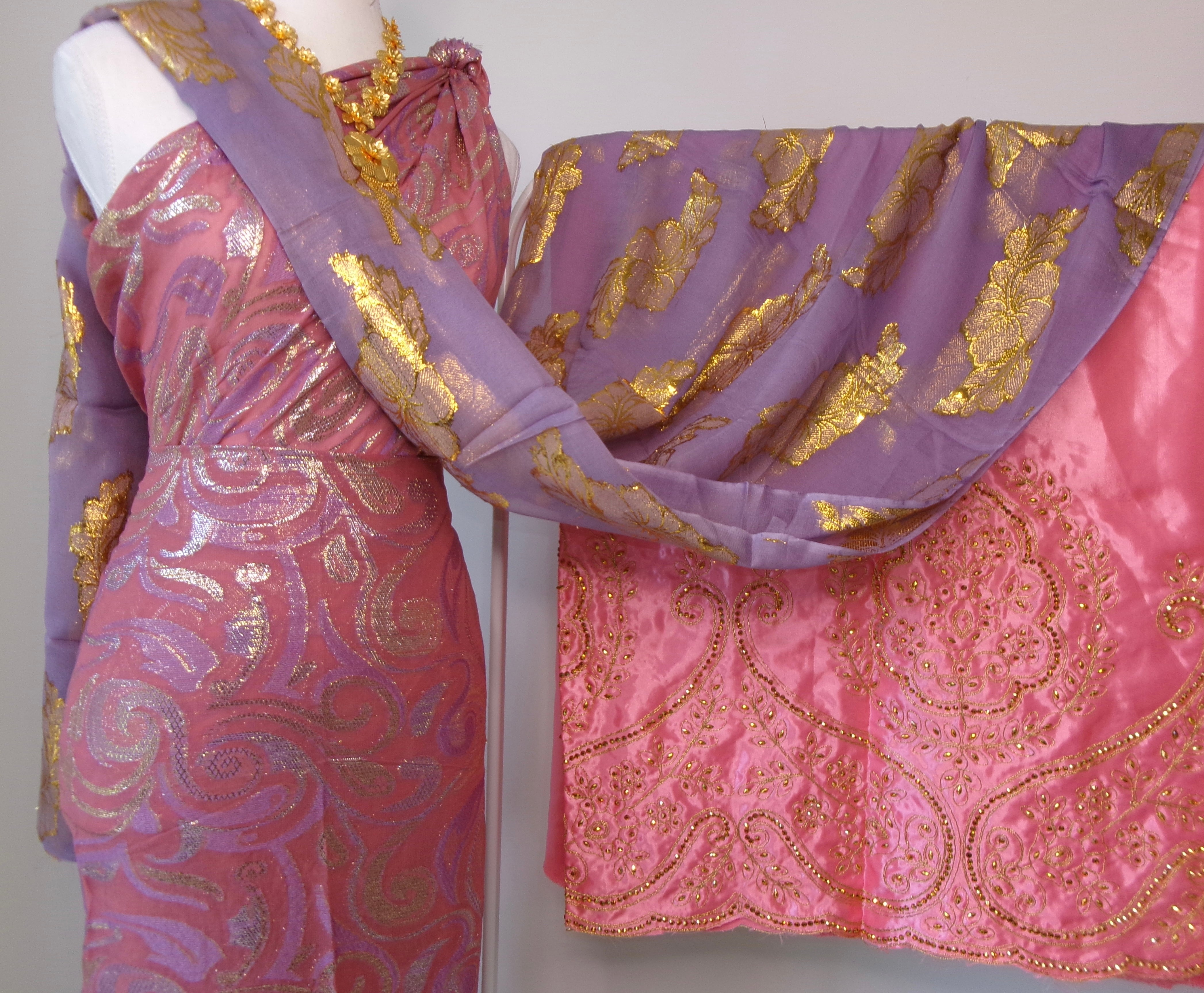 Viscose Chiffon - Pink/Purple