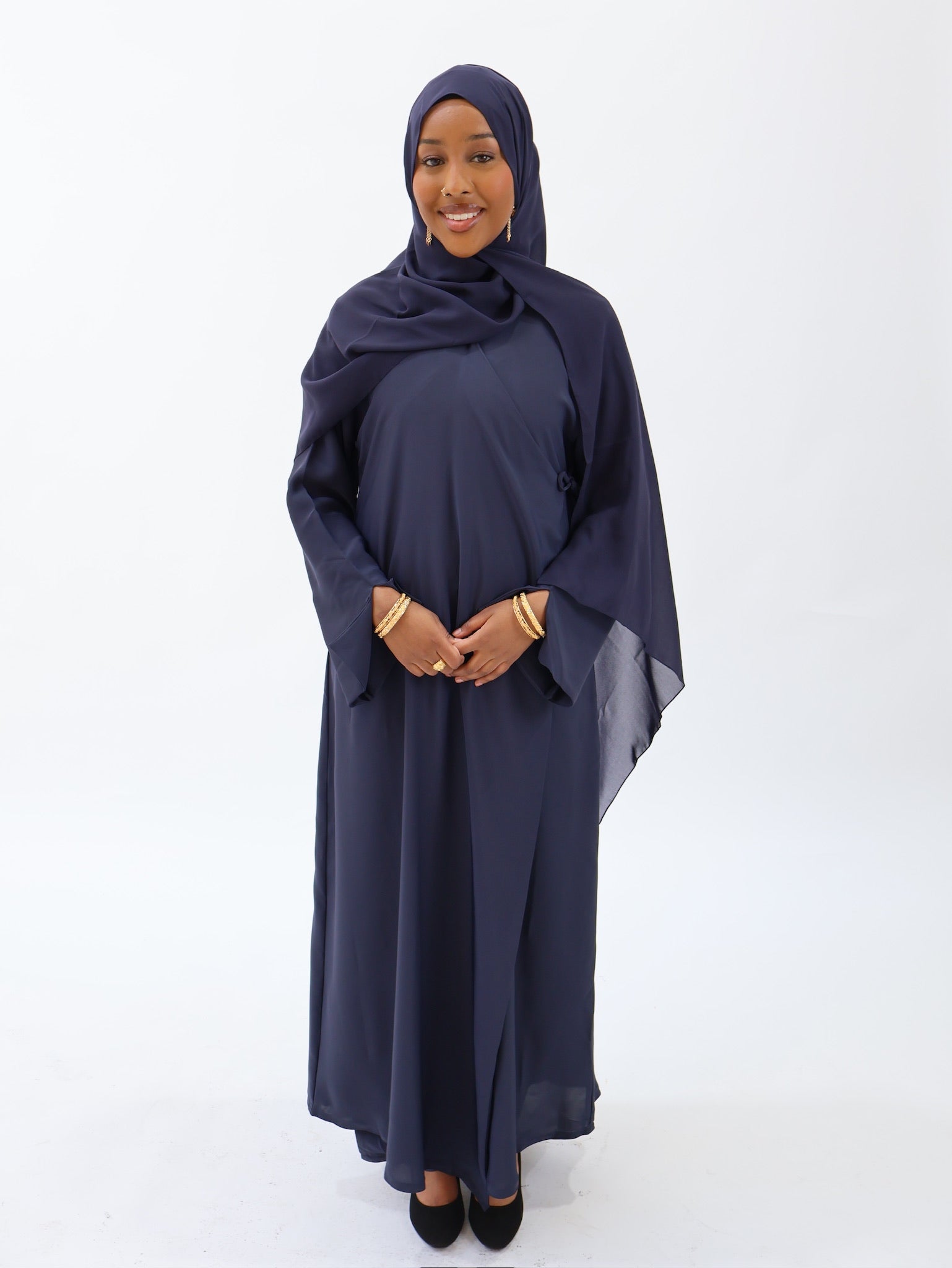 Classic Abaya - Navy